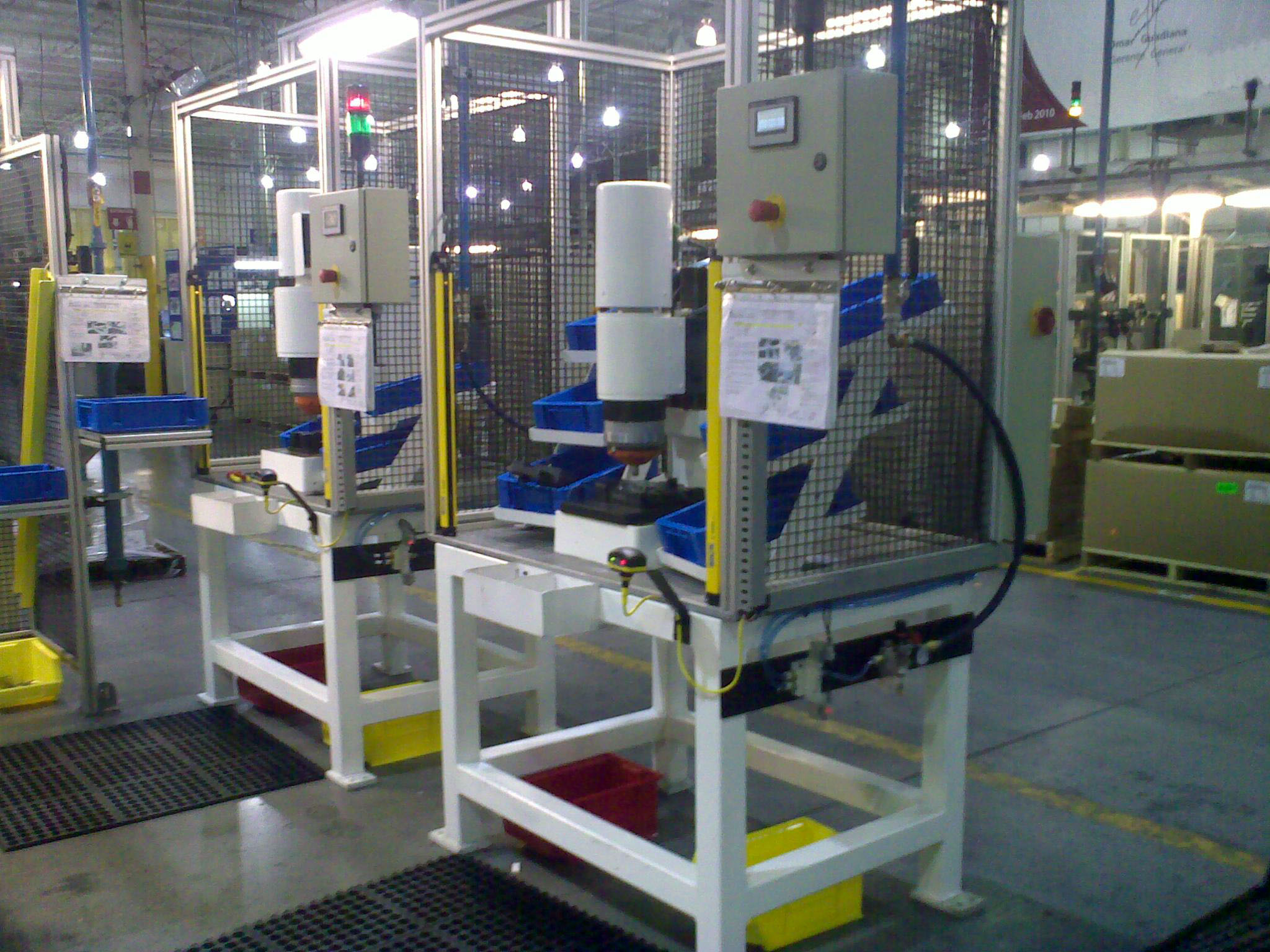 Assy. station & testing equipment